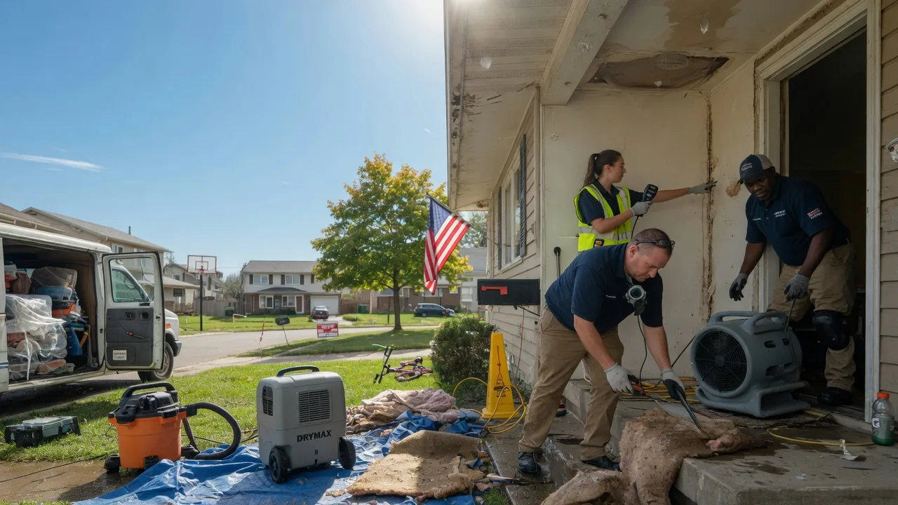 Water Damage Restoration in New Wilmington, PA near me